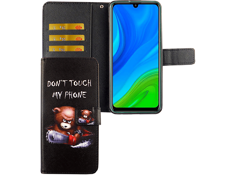 Schutzhülle, Schwarz 2020, KÖNIG Bookcover, P Huawei, DESIGN smart