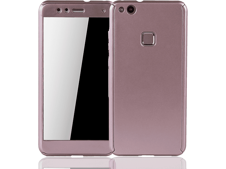 KÖNIG DESIGN Schutzhülle, Full Cover, Pink Huawei, Lite, P10