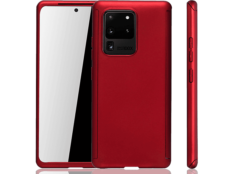Cover, Schutzhülle, Ultra, Full KÖNIG Samsung, Galaxy DESIGN Rot S20