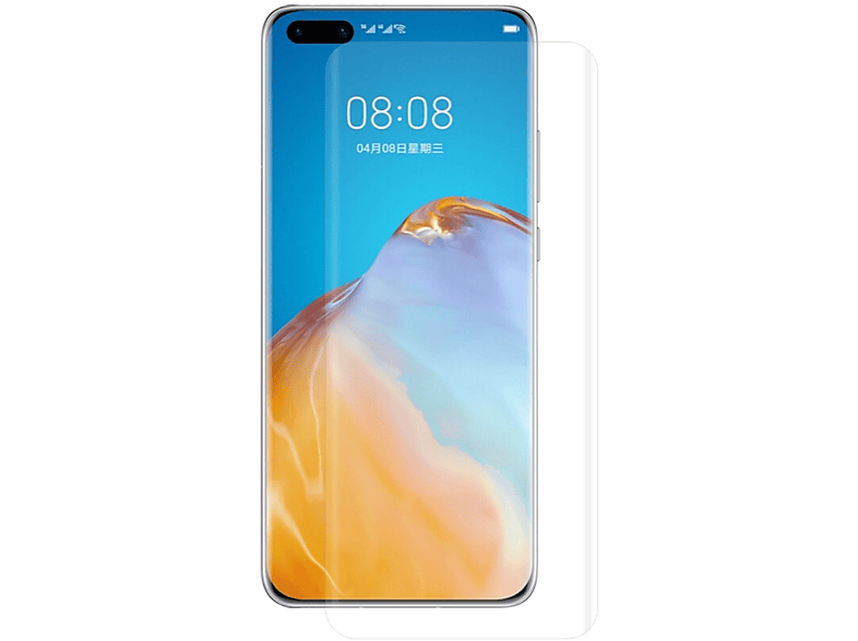 KÖNIG DESIGN 3er Pack Displayschutz Schutzfolie(für Huawei P40 Pro)