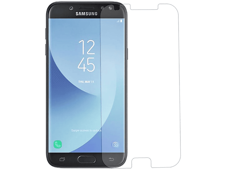 KÖNIG DESIGN 2er Pack Displayschutz Schutzfolie(für Samsung Galaxy J3 (2017))