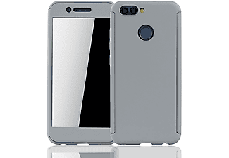 KÖNIG DESIGN Schutzhülle, Full Cover, Huawei, Nova 2, Grau
