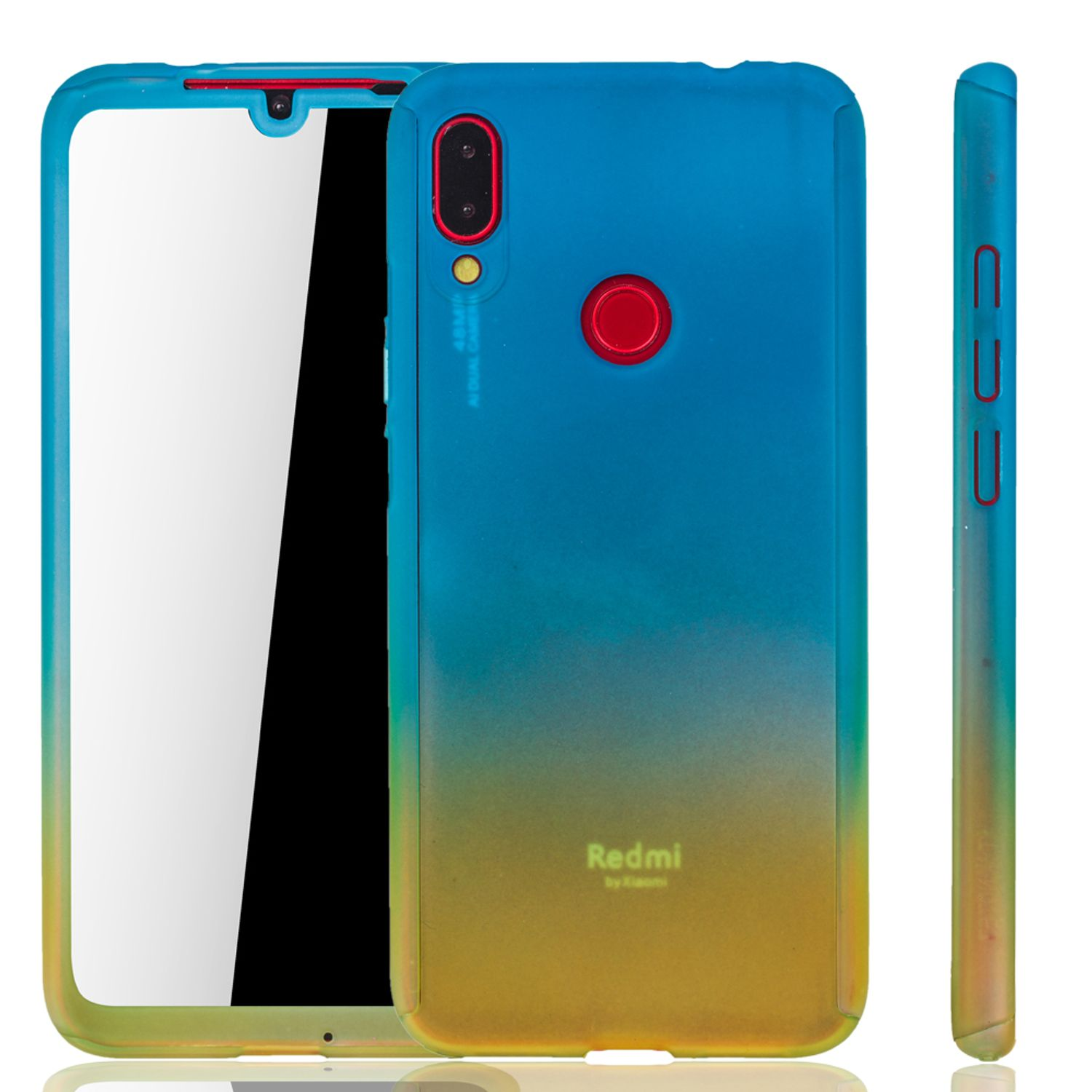 KÖNIG DESIGN Schutzhülle, Full Redmi Redmi 7 Xiaomi, 7 Mehrfarbig / Cover, Pro, Note Note