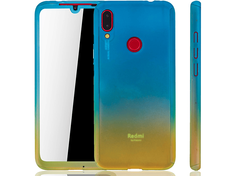 KÖNIG DESIGN Schutzhülle, Full Cover, Xiaomi, Redmi Note 7 / Redmi Note 7 Pro, Mehrfarbig