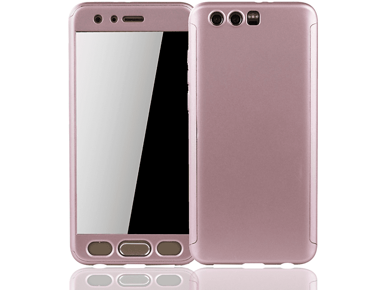 KÖNIG DESIGN Schutzhülle, Full Cover, Huawei, Honor 9, Pink