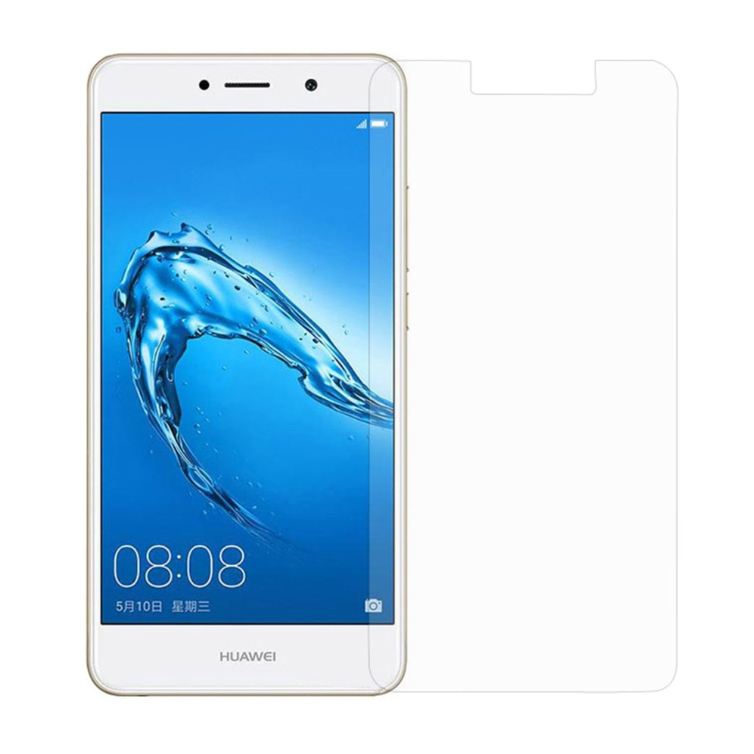 Huawei Schutzfolie(für Y7 Pack Displayschutz DESIGN Prime) KÖNIG 3er