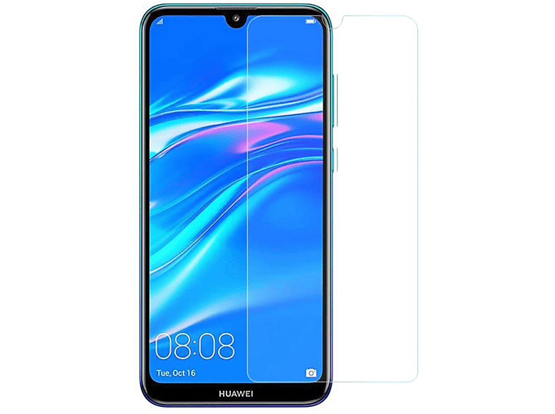 KÖNIG DESIGN 3er Pack Displayschutz Schutzfolie(für Huawei (2019)) Y7