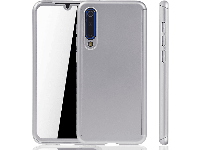 KÖNIG DESIGN Schutzhülle, Full Cover, Xiaomi, Mi 9 SE, Silber