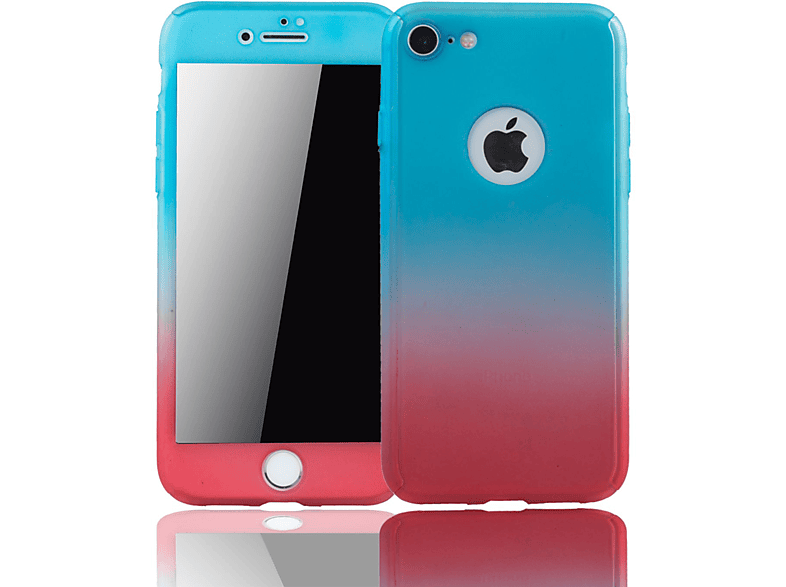 KÖNIG DESIGN Handyhülle 360 Grad Schutz, Full Cover, Apple, iPhone 6 / 6s Plus, Mehrfarbig