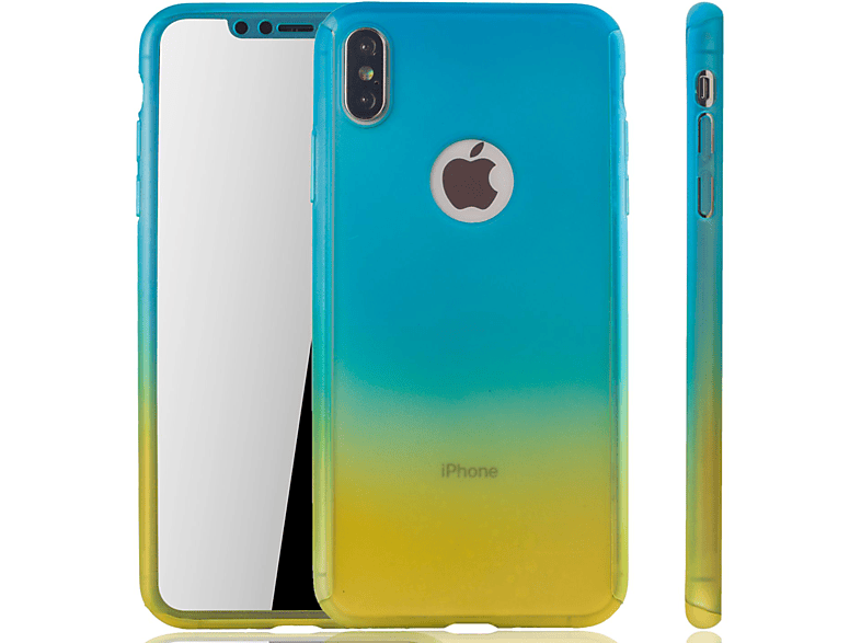 XS Mehrfarbig iPhone Apple, Cover, Schutzhülle, KÖNIG Full Max, DESIGN