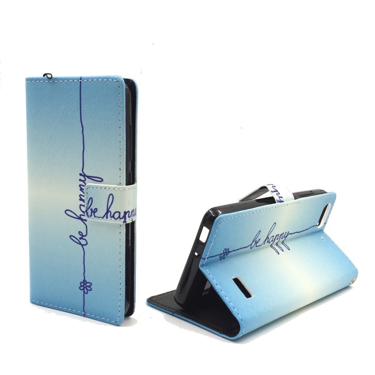 KÖNIG DESIGN Handyhülle, Bookcover, Play Blau Honor Mini / G 4C, Huawei