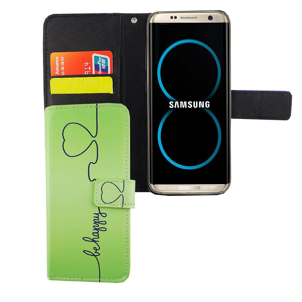 S8, Samsung, DESIGN Handyhülle, Bookcover, Galaxy KÖNIG Grün