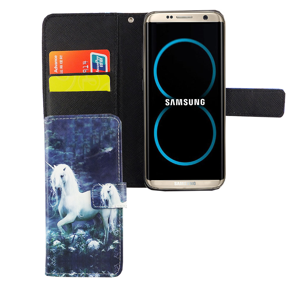 Samsung, Handyhülle, Grün S8, KÖNIG DESIGN Bookcover, Galaxy