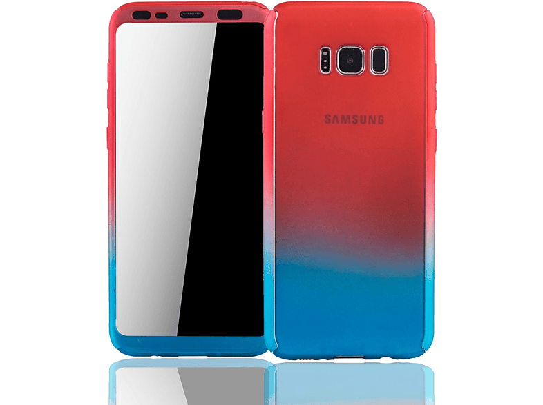 KÖNIG DESIGN Schutzhülle, Full Cover, Samsung, Galaxy S8 Plus, Mehrfarbig