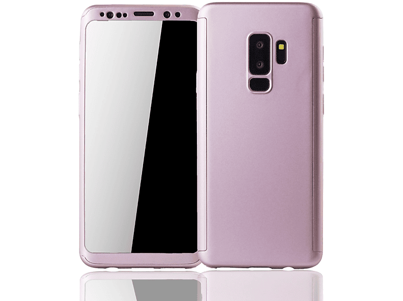 KÖNIG DESIGN Schutzhülle, Full Cover, Plus, Samsung, Galaxy S9 Pink