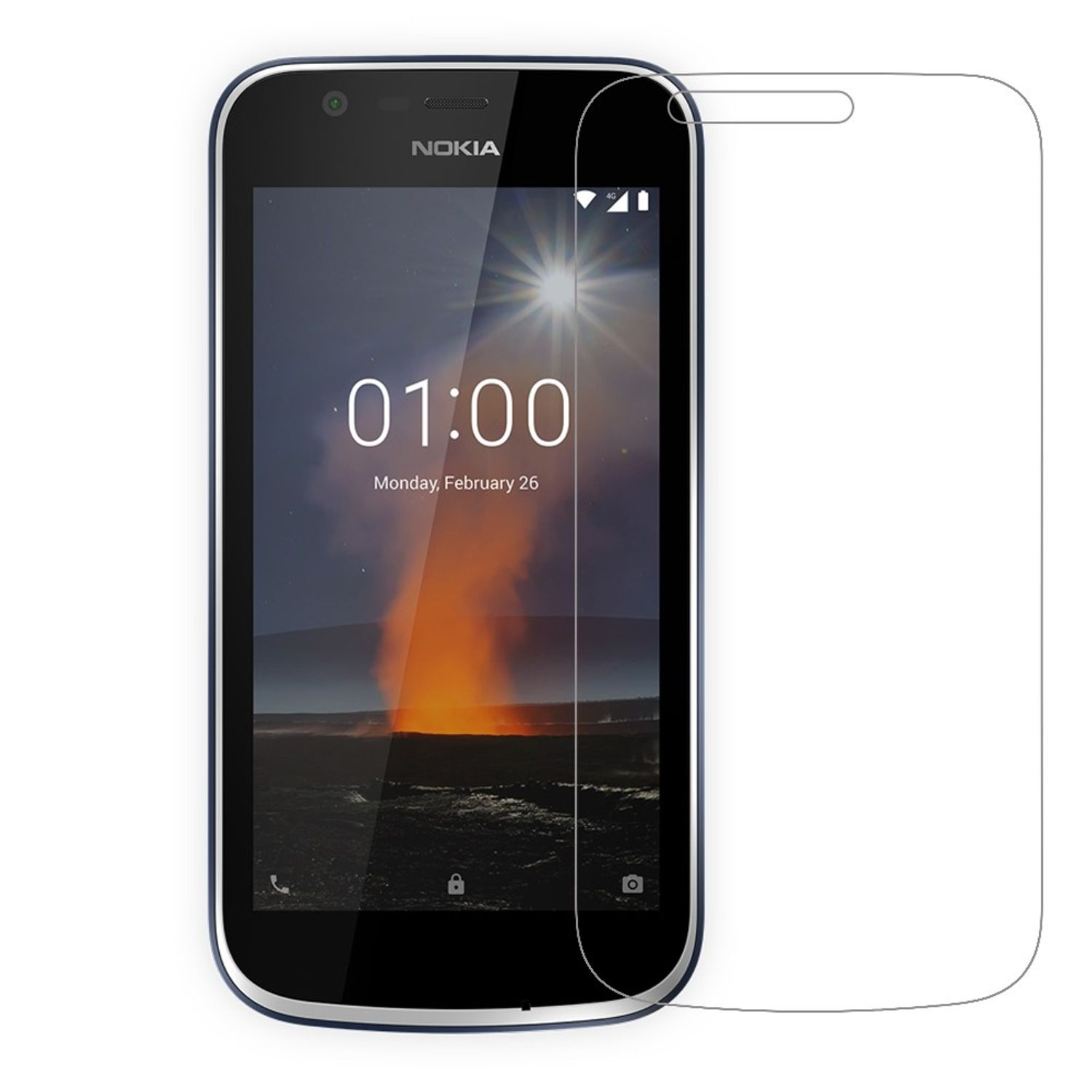 Pack KÖNIG Schutzfolie(für DESIGN 1) Displayschutz 3er Nokia