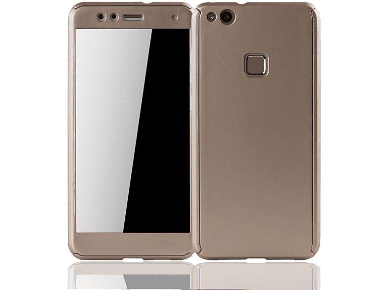 KÖNIG DESIGN Schutzhülle, Full Cover, Huawei, P10 Gold Lite