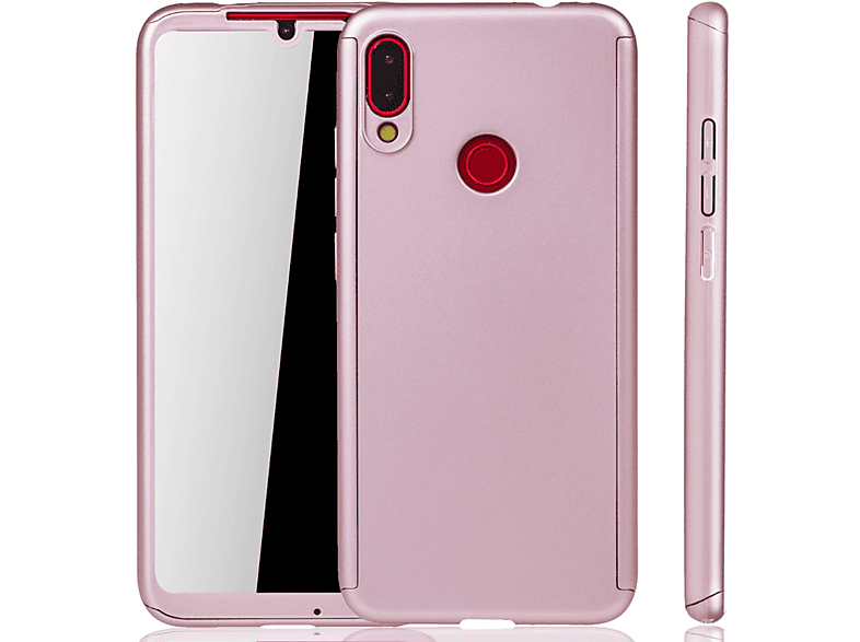KÖNIG DESIGN Schutzhülle, Note Note Pro, Full / Cover, Xiaomi, Redmi 7 7 Pink Redmi