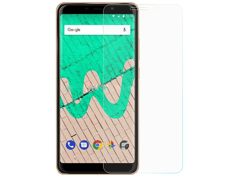 Pack KÖNIG DESIGN Displayschutz Wiko Schutzfolie(für 3er View Max)