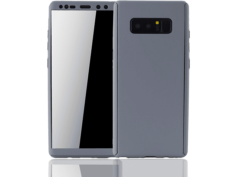 DESIGN Grau Note Cover, Full Galaxy Samsung, KÖNIG 8, Schutzhülle,