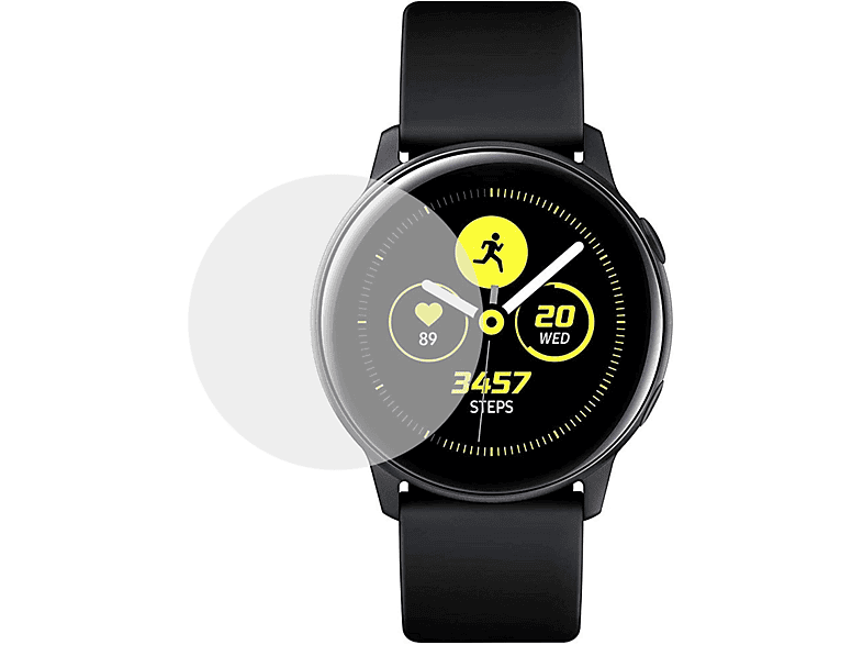 Galaxy Pack DESIGN 2er KÖNIG Schutzfolie(für Samsung Watch Active) Displayschutz