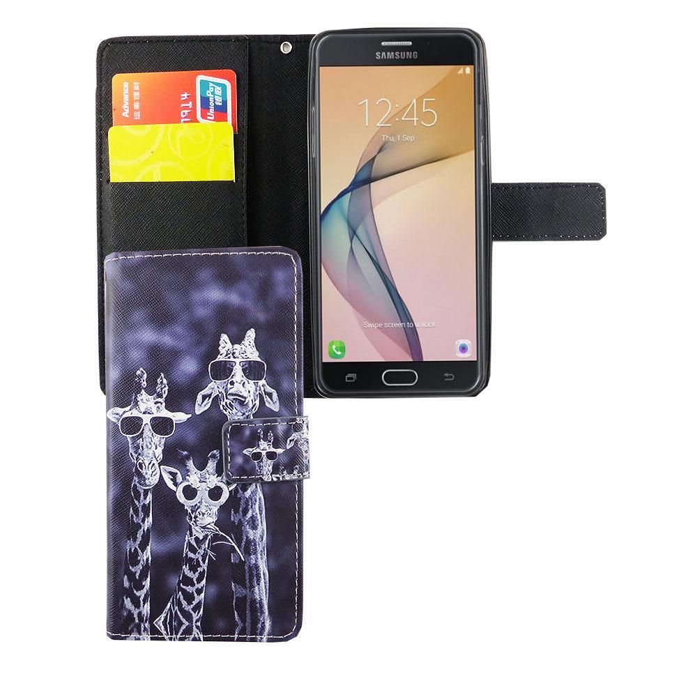 Prime, Mehrfarbig Samsung, KÖNIG Bookcover, Handyhülle, Galaxy J5 DESIGN