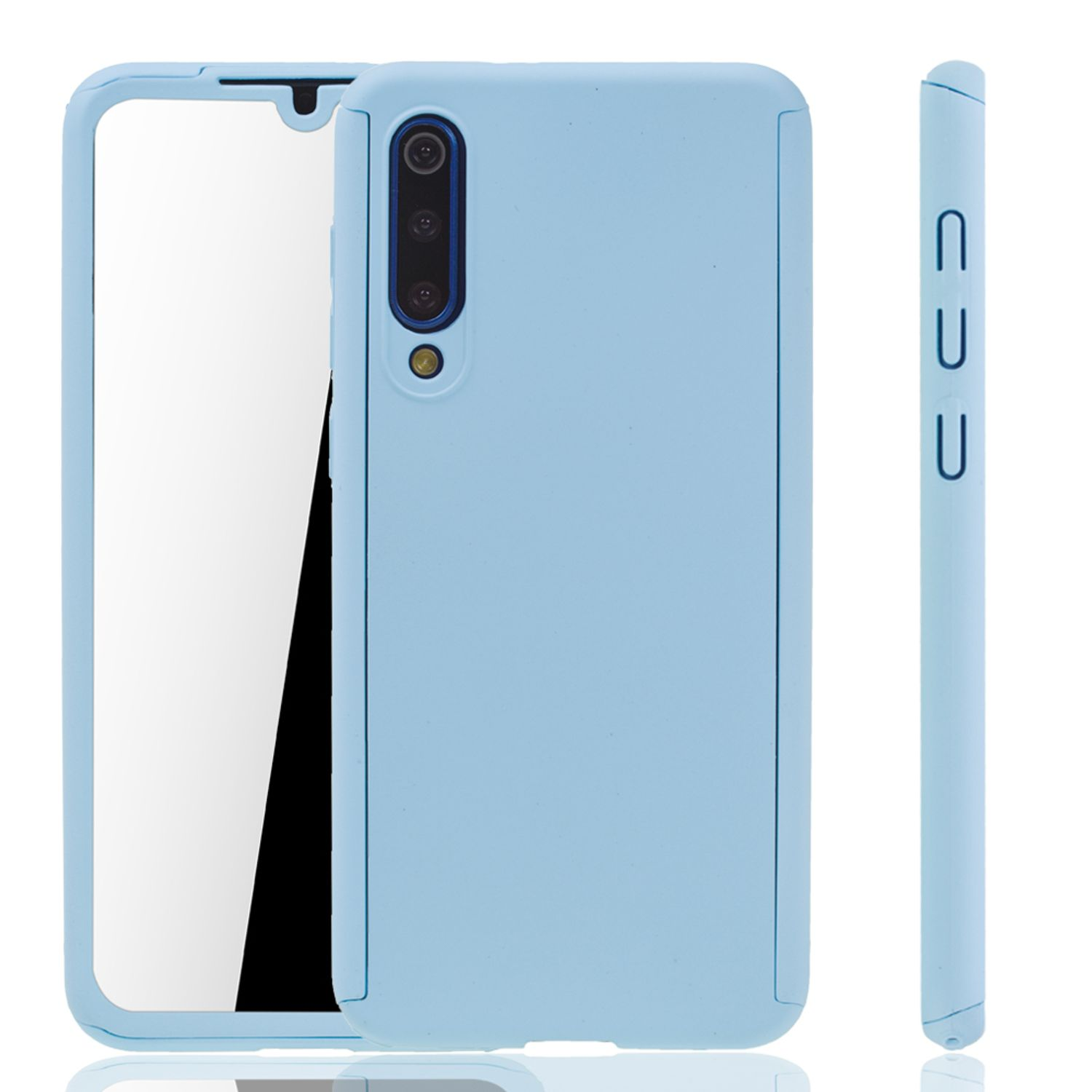 KÖNIG DESIGN Schutzhülle, Full 9 SE, Mi Cover, Xiaomi, Blau