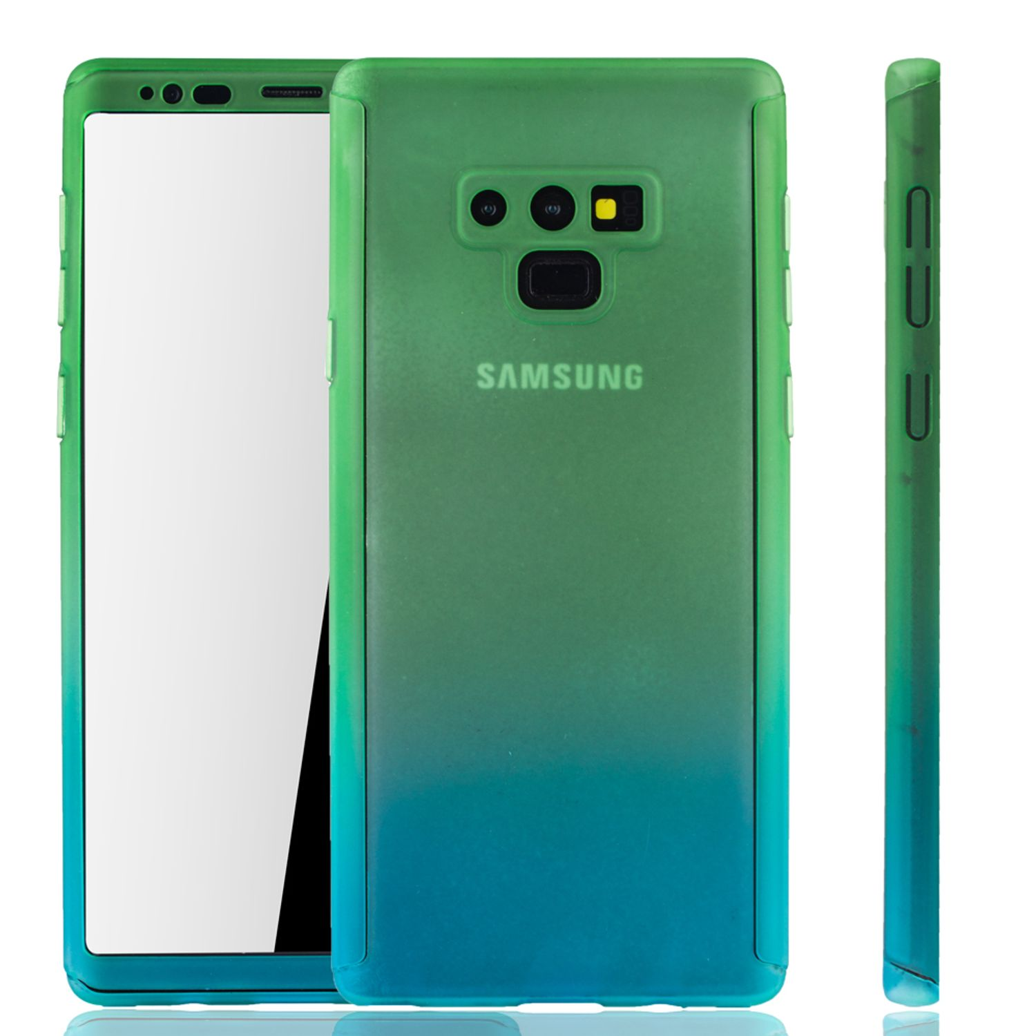 Schutzhülle, Note Mehrfarbig Samsung, DESIGN Cover, KÖNIG Full 9, Galaxy