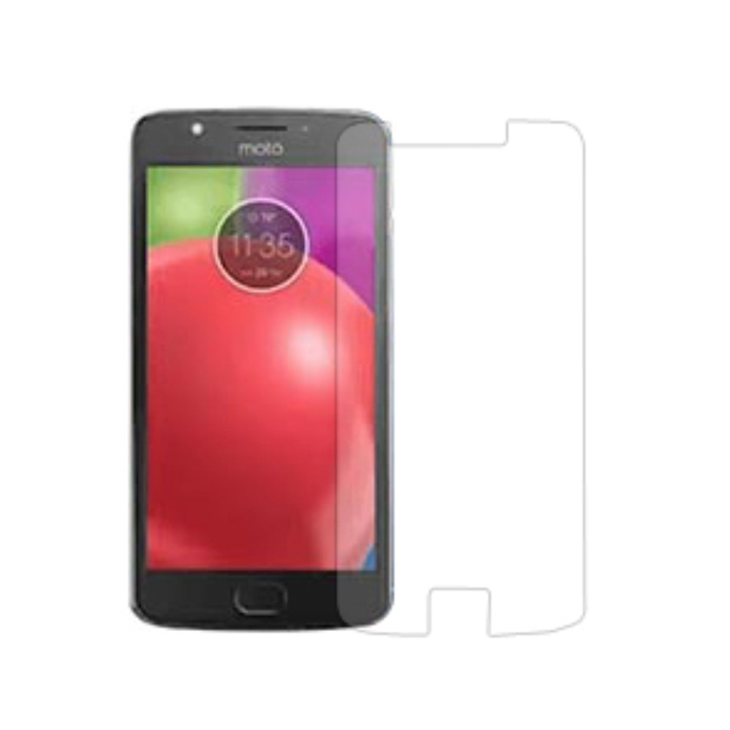 KÖNIG Plus) DESIGN Motorola Moto Displayschutz Pack Schutzfolie(für E4 2er