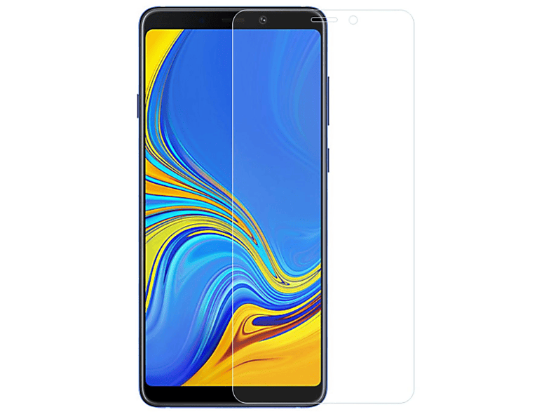 (2018)) DESIGN Displayschutz Samsung A9 Schutzfolie(für 2er Galaxy KÖNIG Pack