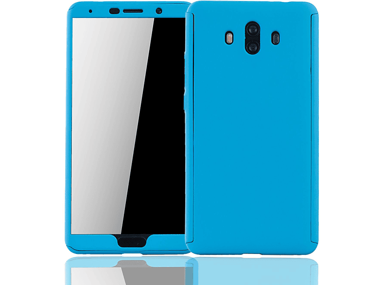 KÖNIG DESIGN Schutzhülle, Full Blau Mate Cover, 10, Huawei