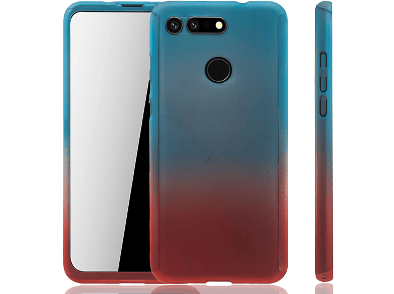 KÖNIG DESIGN Cover, Full Honor Mehrfarbig View Huawei, Schutzhülle, 20