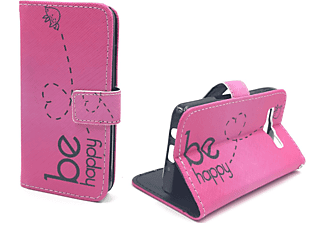 KÖNIG DESIGN Handyhülle, Bookcover, Samsung, Galaxy A3 (2015), Rosa