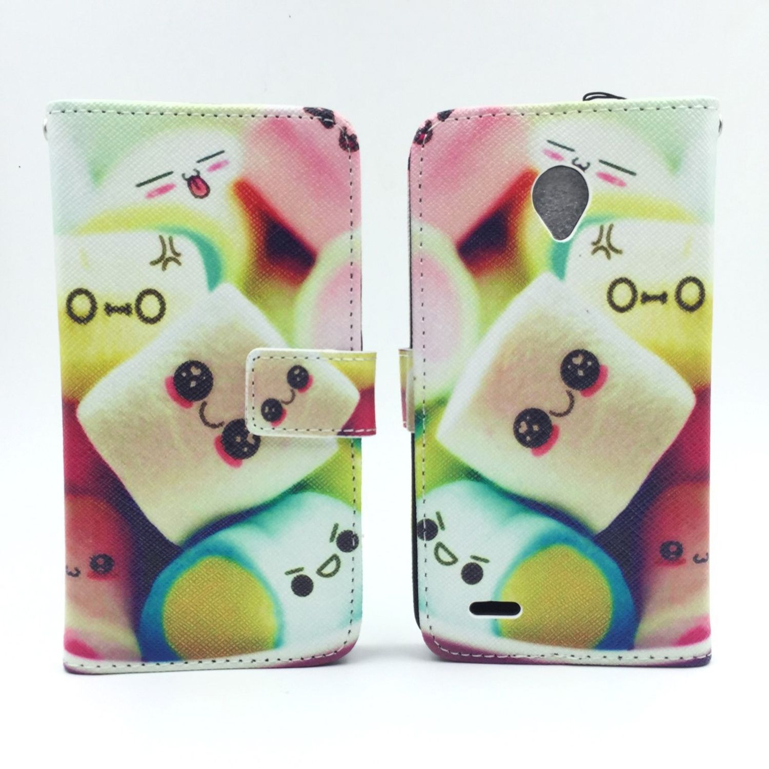 Handyhülle mit einem Marshmallow-Design.