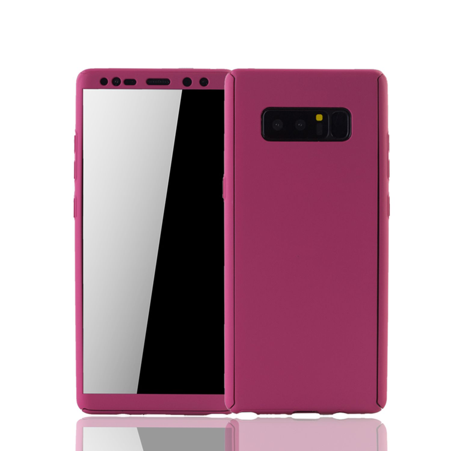 KÖNIG DESIGN Schutzhülle, Full 8, Pink Note Samsung, Cover, Galaxy