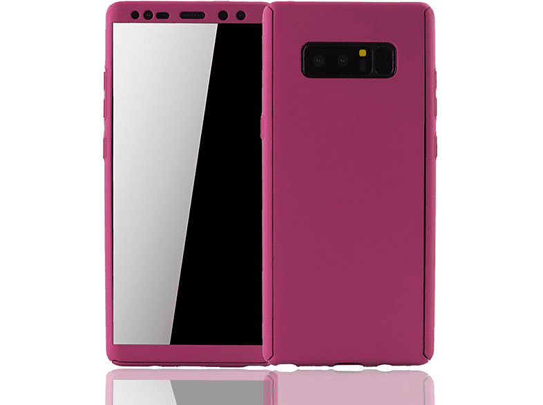KÖNIG DESIGN Schutzhülle, Full Cover, Samsung, Galaxy Note 8, Pink