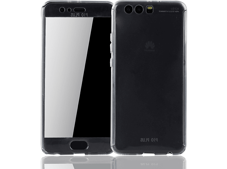 KÖNIG DESIGN Huawei, Transparent Full P10 Schutzhülle, Cover, Plus