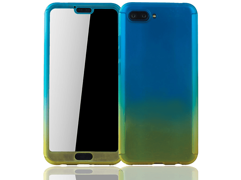 Huawei, DESIGN KÖNIG Cover, Schutzhülle, Honor Full 10, Mehrfarbig