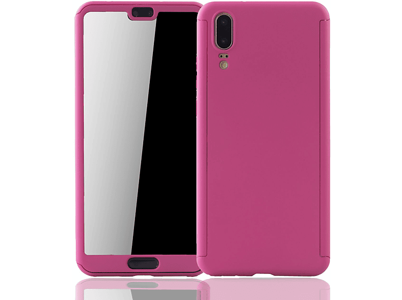 P20, Pink KÖNIG Full Cover, Schutzhülle, DESIGN Huawei,
