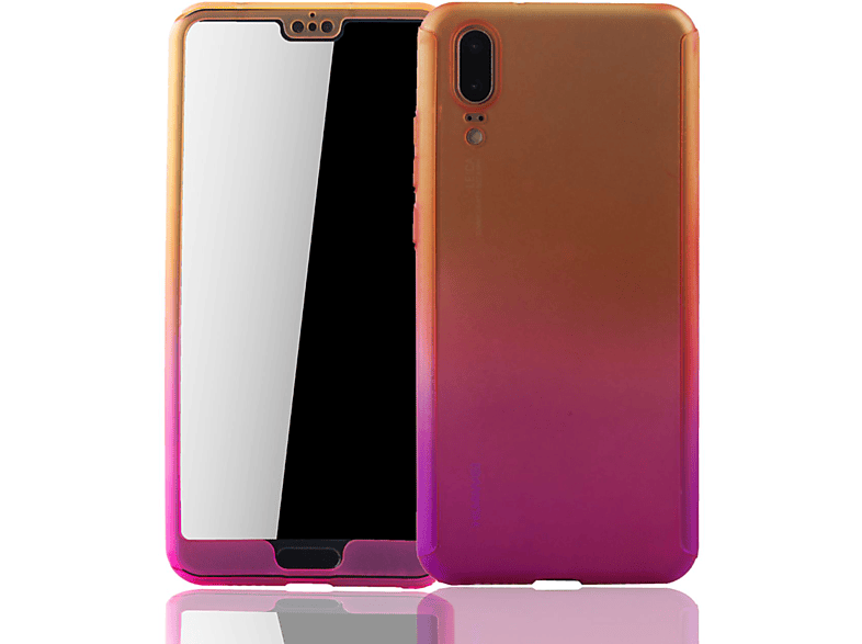 [Niedrigster Preis und höchste Qualität] KÖNIG DESIGN Mehrfarbig P20, Cover, Full Huawei, Schutzhülle