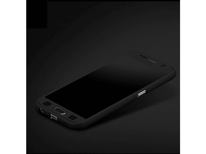 Schutzhülle, (2017) J5 Version, DESIGN Galaxy Full Samsung, US Cover, Schwarz KÖNIG