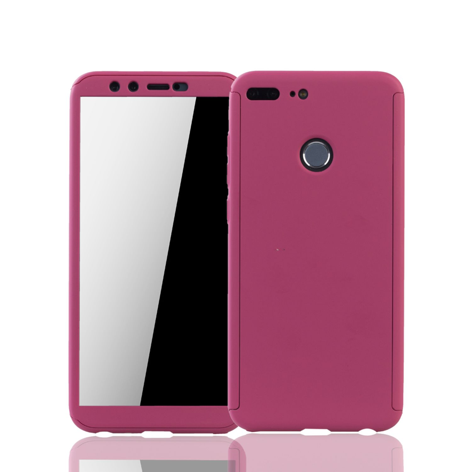 9 Huawei, Full KÖNIG Honor DESIGN Pink Schutzhülle, Cover, Lite,