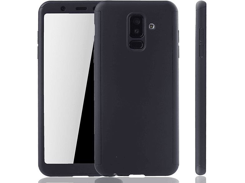 KÖNIG A6 Cover, Galaxy Schutzhülle, Plus Schwarz (2018), DESIGN Full Samsung,