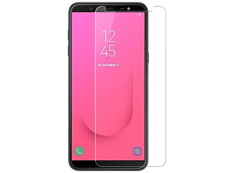 KÖNIG DESIGN 3er Pack Displayschutz Schutzfolie(für Samsung Galaxy J8 (2018))