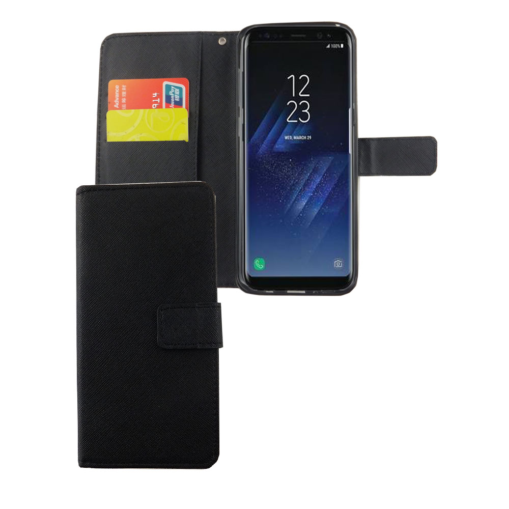 Schwarz S8 DESIGN Handyhülle, Bookcover, KÖNIG Galaxy Samsung, Plus,