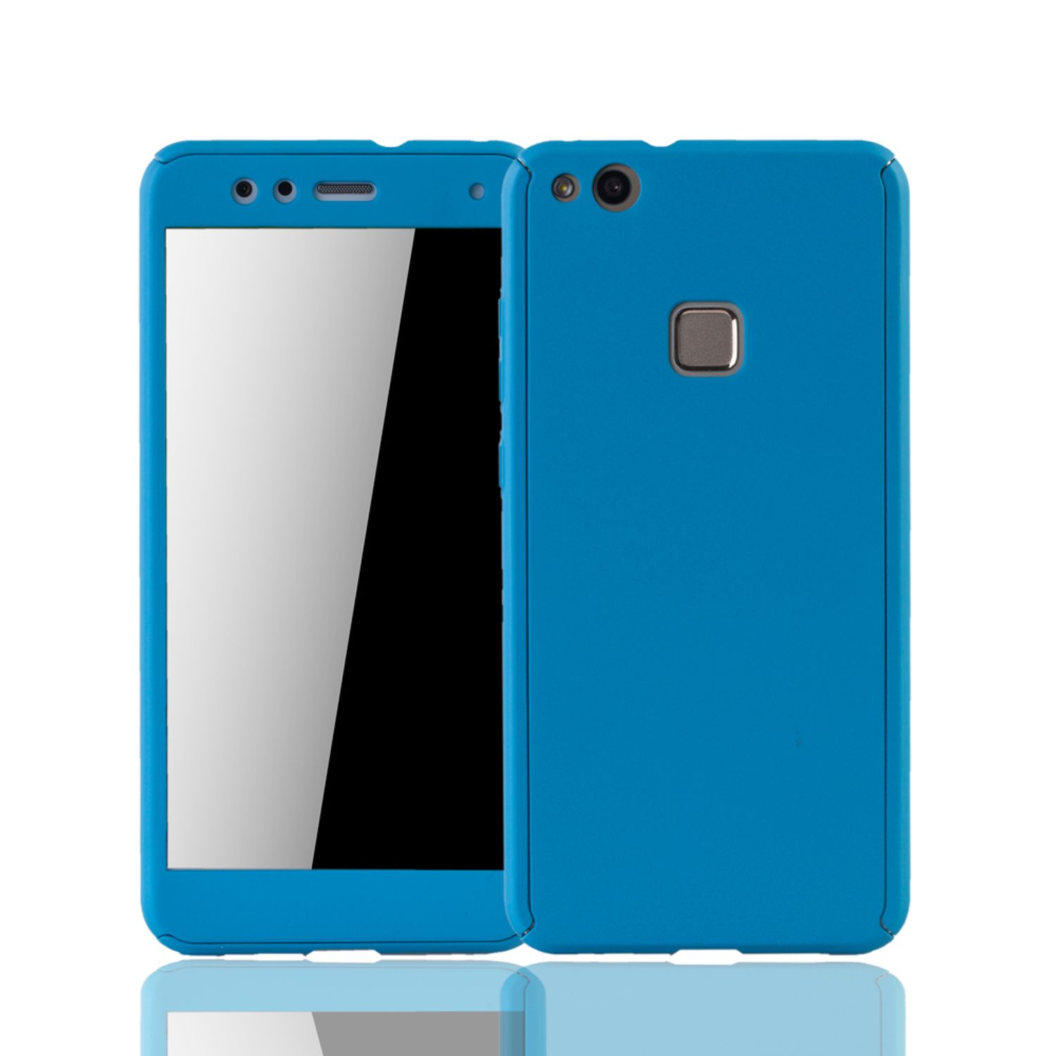 KÖNIG DESIGN Huawei, Cover, Lite, Blau P10 Full Schutzhülle