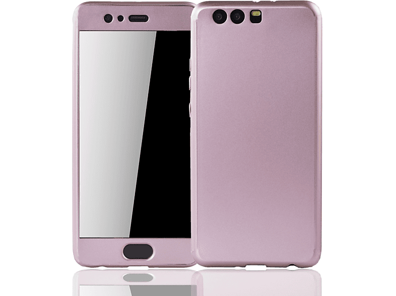 KÖNIG DESIGN Schutzhülle, Full Cover, Pink P10 Huawei, Plus