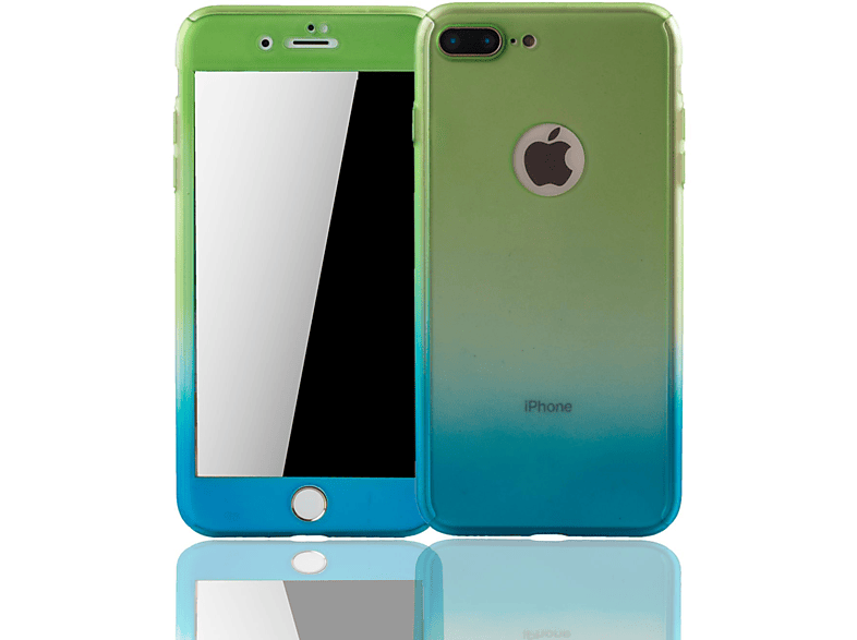 Full Schutzhülle, Plus, Apple, KÖNIG DESIGN Mehrfarbig iPhone Cover, 8
