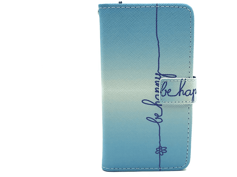 Bookcover, Blau DESIGN Y625, Handyhülle, KÖNIG Huawei,