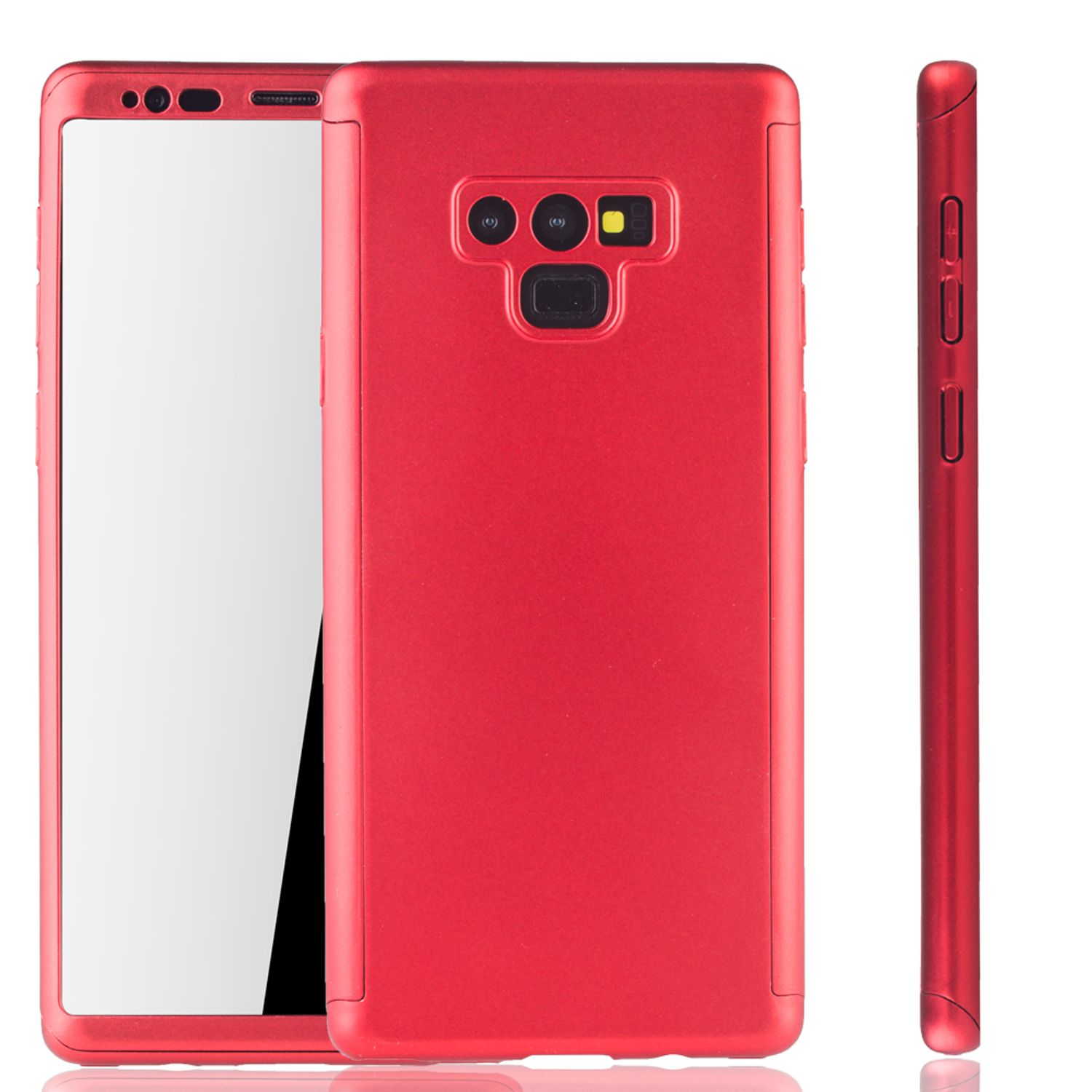 Rot Samsung, DESIGN Full Cover, Note Schutzhülle, 9, KÖNIG Galaxy